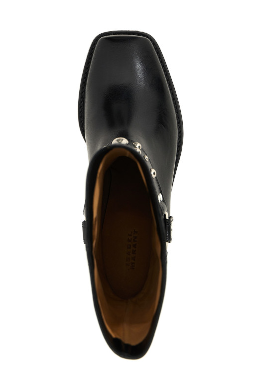 Ботильйони «Antya» Чорні (BO0135FAB3A23S01BK) Ботильйони «Antya» Чорні (BO0135FAB3A23S01BK)