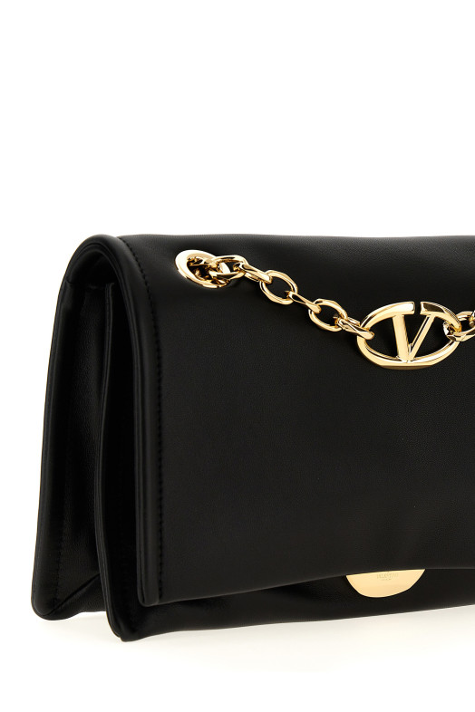 Сумка на плечо Valentino Garavani 'VLogo Chain' Черная Сумка на плечо Valentino Garavani 'VLogo Chain' Черная