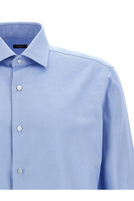 Бавовняна сорочка СИНЯ BARBA (I1U12P01440960002)