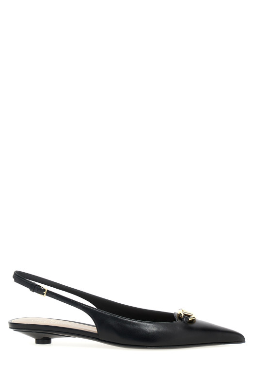 Valentino Garavani 'VLogo' slingback Black Valentino Garavani 'VLogo' slingback Black