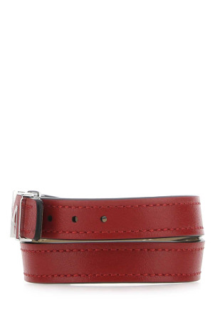 Red leather bracelet Red MONTBLANC (129501)