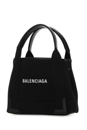 Черная сумка Cabas Navy XS из черного канваса Черный BALENCIAGA (3903462HH3N) Черная сумка Cabas Navy XS из черного канваса Черный BALENCIAGA (3903462HH3N)