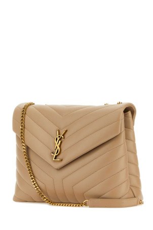 Cappuccino leather medium LouLou shoulder bag SAINT LAURENT (574946DV727) Cappuccino leather medium LouLou shoulder bag SAINT LAURENT (574946DV727)