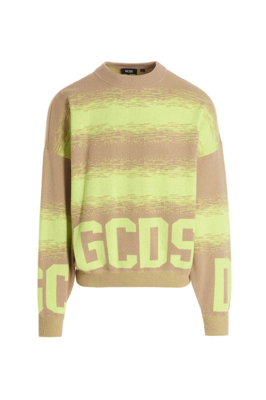 GCDS Low Band Degradè' sweater Multicolor