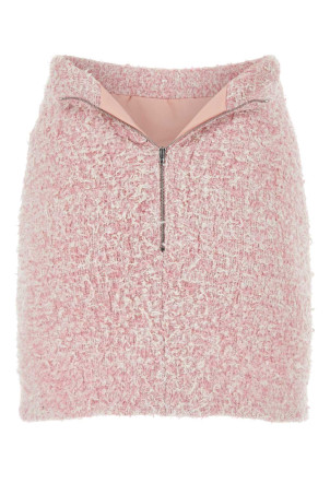 Розовая твидовая мини-юбка BALENCIAGA (793603T3328) Розовая твидовая мини-юбка BALENCIAGA (793603T3328)
