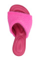 Глиняні капці Фуксія JACQUEMUS (223FO0352390PINK)