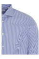 Полосатая хлопковая рубашка СИНЯЯ BORRIELLO (140134)