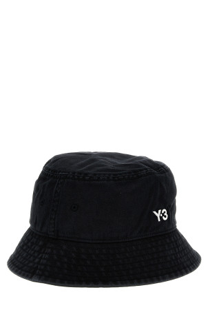 Капелюх з вишивкою логотипу Чорний Y3 YAMAMOTO IX7000BLACK Капелюх з вишивкою логотипу Чорний Y3 YAMAMOTO IX7000BLACK