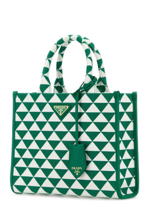 Вишита тканина, невелика сумка для покупок Symbole PRADA (1BA354VOOM2FKL) Вишита тканина, невелика сумка для покупок Symbole PRADA (1BA354VOOM2FKL)