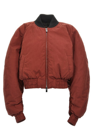'Sierra' cropped bomber jacket Bordeaux 'Sierra' cropped bomber jacket Bordeaux