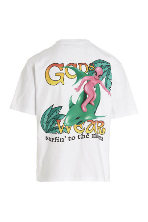Футболка Белая GCDS (SS23M13065301)