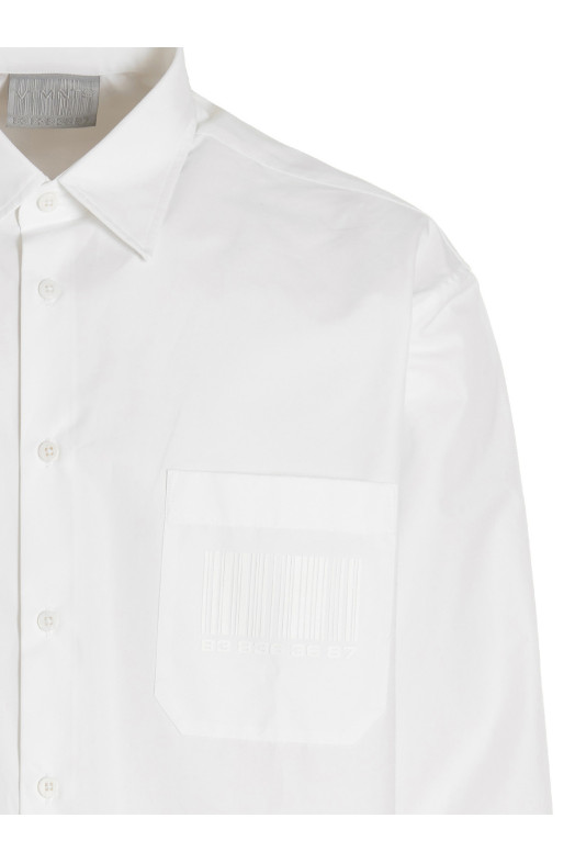 Футболка «Barcode» Белая VTMNTS (VL16SH140WWHITE)