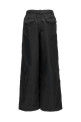 Nylon twill pants Black Nylon twill pants Black