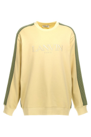 'Brodé Lanvin Side Curb' sweatshirt Yellow