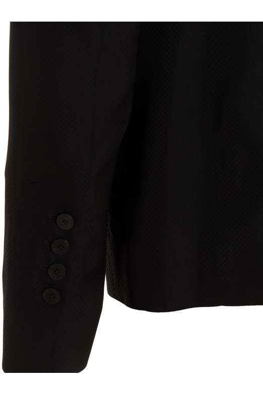 Жакет-блейзер «Жаккард» Черный SAPIO (N55JACQUARD)