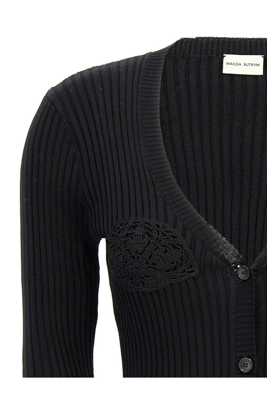 '08' cardigan Black '08' cardigan Black