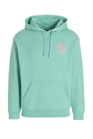 Progress' hoodie Green