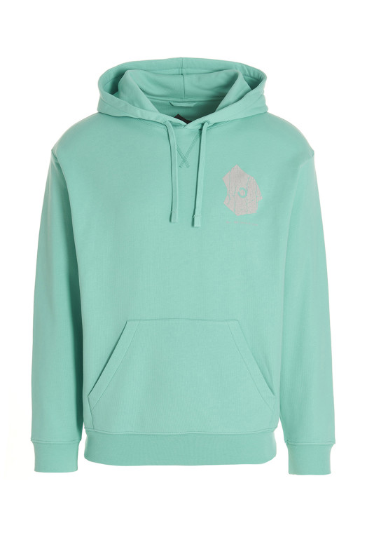 Progress' hoodie Green