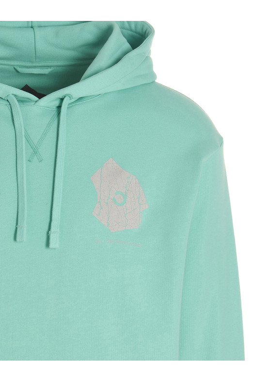 Progress' hoodie Green