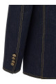 Single-breasted denim blazer Blue Single-breasted denim blazer Blue