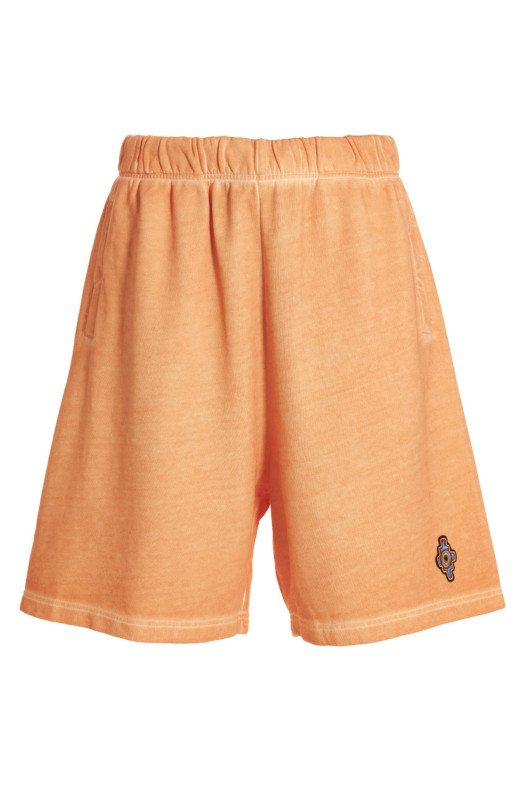 Бермуды Sunset Cross оранжевые MARCELO BURLON (CMCI019S23FLE00120252025)