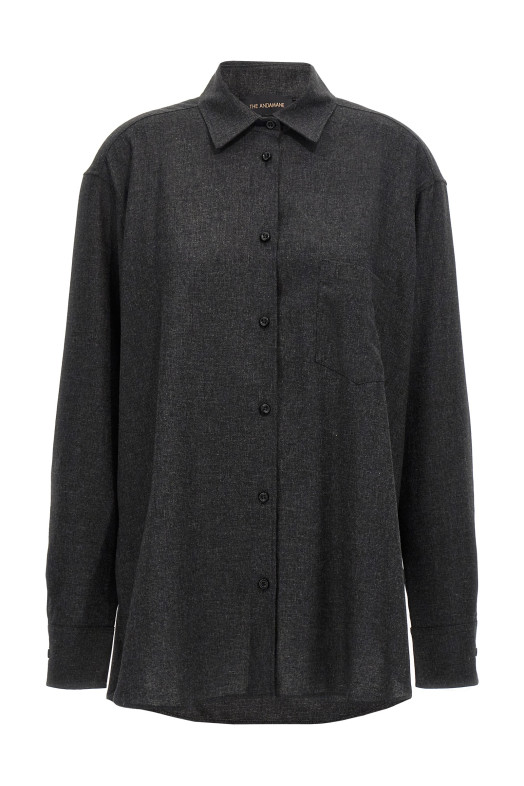 Рубашка «New Georgiana» Серая (T160901BTNW045GREYMELANGE) Рубашка «New Georgiana» Серая (T160901BTNW045GREYMELANGE)