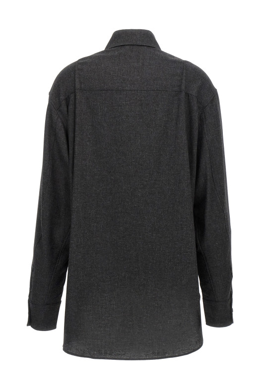 Рубашка «New Georgiana» Серая (T160901BTNW045GREYMELANGE) Рубашка «New Georgiana» Серая (T160901BTNW045GREYMELANGE)