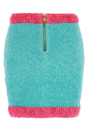 Двухцветная юбка с пуговицами «Leone» Разноцветная (DF1LB292KG70UIH) Двухцветная юбка с пуговицами «Leone» Разноцветная (DF1LB292KG70UIH)