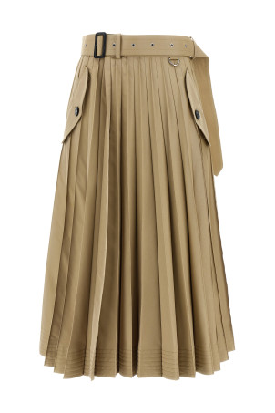 Довга плісирована спідниця Бежева SACAI (SCW214651) Довга плісирована спідниця Бежева SACAI (SCW214651)