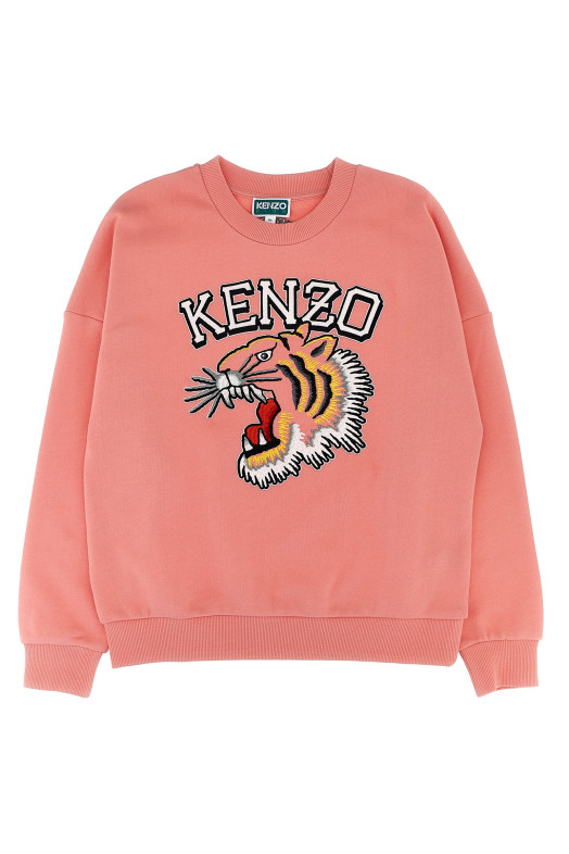 Світшот з вишитим логотипом Fuchsia KENZO JUNIOR (K60692FUSCHIA) Світшот з вишитим логотипом Fuchsia KENZO JUNIOR (K60692FUSCHIA)