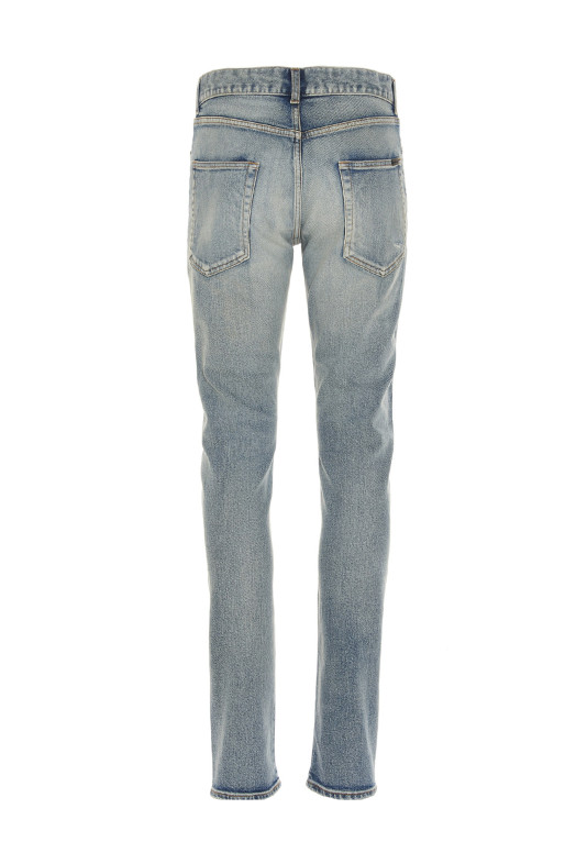 Вузькі джинси СИНІ SAINT LAURENT 527389YJ5074568 Вузькі джинси СИНІ SAINT LAURENT 527389YJ5074568
