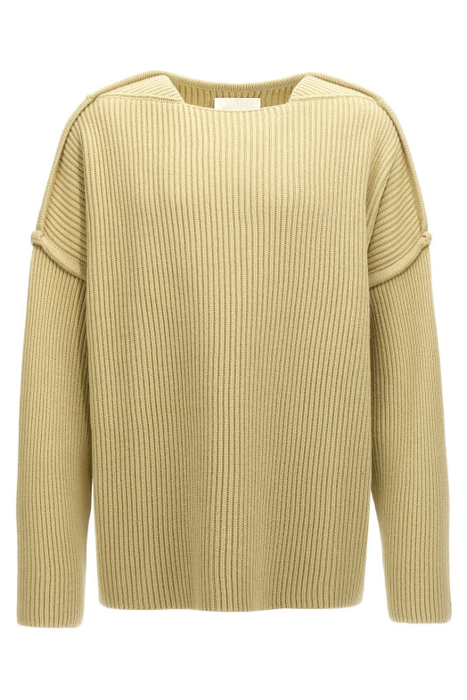 Светр з геометричним вирізом Зелений JIL SANDER (J21GP0153J14747331) Светр з геометричним вирізом Зелений JIL SANDER (J21GP0153J14747331)