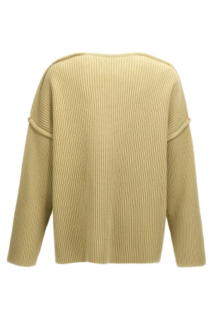 Свитер с геометрическим вырезом Зеленый JIL SANDER (J21GP0153J14747331) Свитер с геометрическим вырезом Зеленый JIL SANDER (J21GP0153J14747331)
