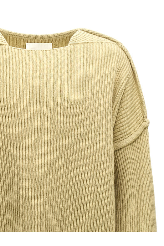 Светр з геометричним вирізом Зелений JIL SANDER (J21GP0153J14747331) Светр з геометричним вирізом Зелений JIL SANDER (J21GP0153J14747331)
