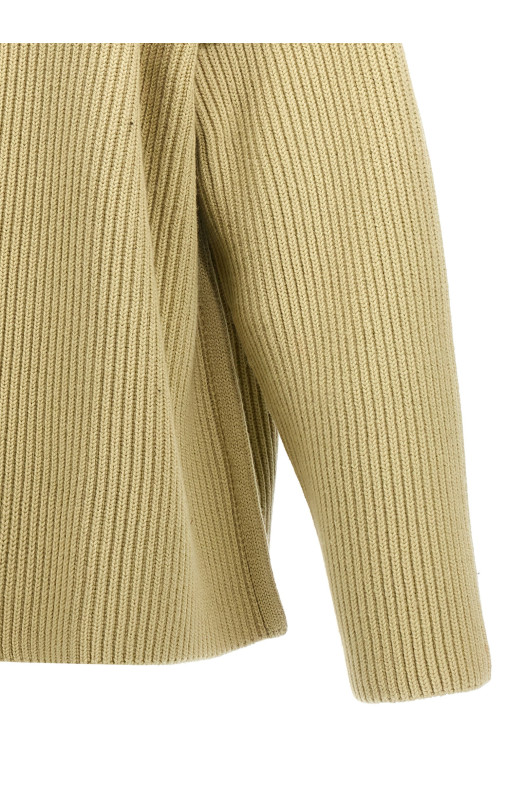 Светр з геометричним вирізом Зелений JIL SANDER (J21GP0153J14747331) Светр з геометричним вирізом Зелений JIL SANDER (J21GP0153J14747331)