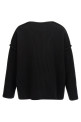 Светр з геометричним вирізом Чорний JIL SANDER (J21GP0153J14747001) Светр з геометричним вирізом Чорний JIL SANDER (J21GP0153J14747001)