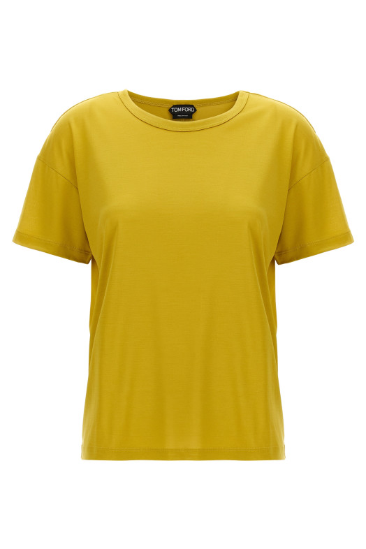 Шовкова футболка Жовта TOM FORD (TSJ383FAX835FG324) Шовкова футболка Жовта TOM FORD (TSJ383FAX835FG324)