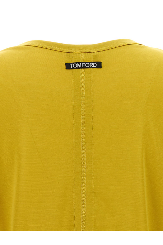 Шовкова футболка Жовта TOM FORD (TSJ383FAX835FG324) Шовкова футболка Жовта TOM FORD (TSJ383FAX835FG324)