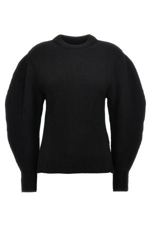 Свитерок с ребрами Черный JIL SANDER (J03GP0150J14747001) Свитерок с ребрами Черный JIL SANDER (J03GP0150J14747001)