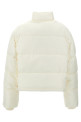 'AC' cropped down jacket White 'AC' cropped down jacket White