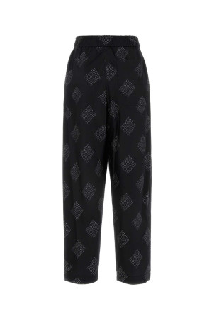 Шовкові штани з вишивкою GIORGIO ARMANI (GW000226TE10855) Шовкові штани з вишивкою GIORGIO ARMANI (GW000226TE10855)