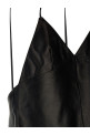 Leather slip dress Black Leather slip dress Black