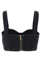Топ з джинсовими бретелями Чорний VERSACE JEANS COUTURE (77HAM25PDW060SW0909) Топ з джинсовими бретелями Чорний VERSACE JEANS COUTURE (77HAM25PDW060SW0909)