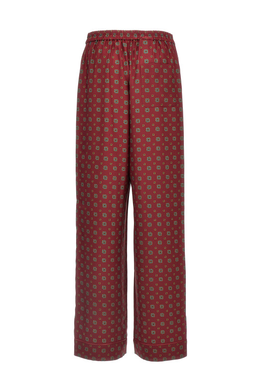 Брюки с узором Бордо MOSCHINO (A030654551139) Брюки с узором Бордо MOSCHINO (A030654551139)