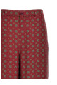 Брюки с узором Бордо MOSCHINO (A030654551139) Брюки с узором Бордо MOSCHINO (A030654551139)