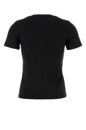 Black cotton t-shirt Black MONCLER (8C00017829FB)