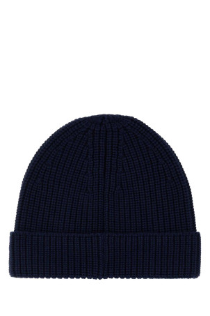 Midnight blue wool beanie hat VALENTINO GARAVANI (5Y2HB01LIND) Midnight blue wool beanie hat VALENTINO GARAVANI (5Y2HB01LIND)