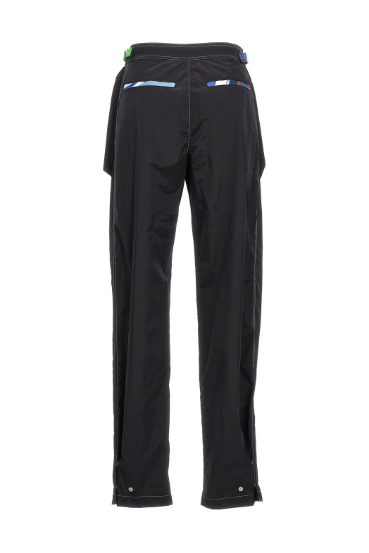 Брюки з нейлону з логотипом Чорний EMILIO PUCCI (3RRT103R627999) Брюки з нейлону з логотипом Чорний EMILIO PUCCI (3RRT103R627999)