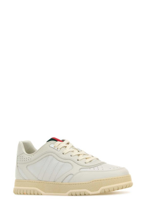 White leather Re-Web sneakers GUCCI (786186AADJ9) White leather Re-Web sneakers GUCCI (786186AADJ9)