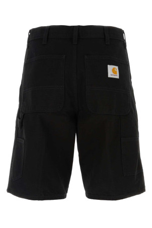 Black cotton Single Knee Short CARHARTT WIP (I027942) Black cotton Single Knee Short CARHARTT WIP (I027942)